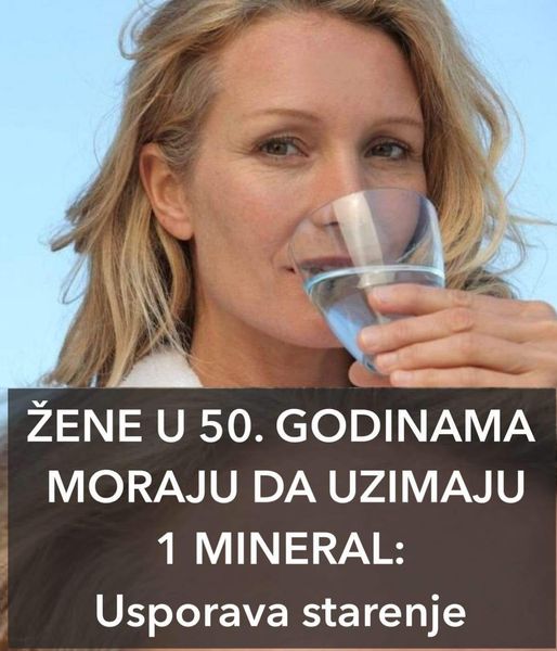 ŽENE U 50. GODINAMA MORAJU DA UZIMAJU 1 MINERAL: Usporava starenje, sprječava bolest – u ovoj hrani ga ima najviše!