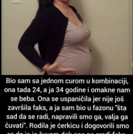 “Bio sam sa jednom curom u kombinaciji”