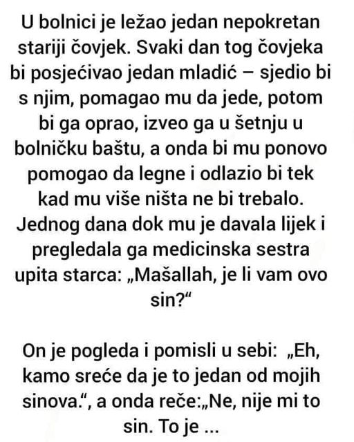 POUČNA PRIČA: Još Mi Je Okus Onog Slatkiša U Ustima