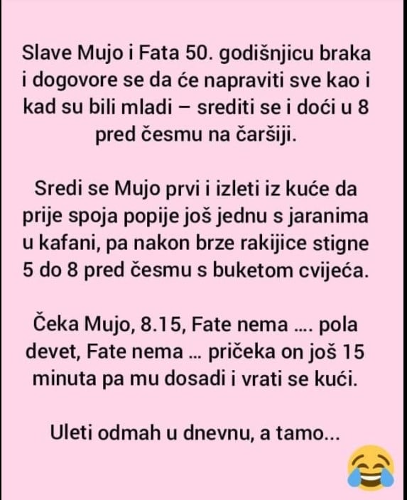 VIC DANA: Slave Mujo i Fata godišnjicu braka