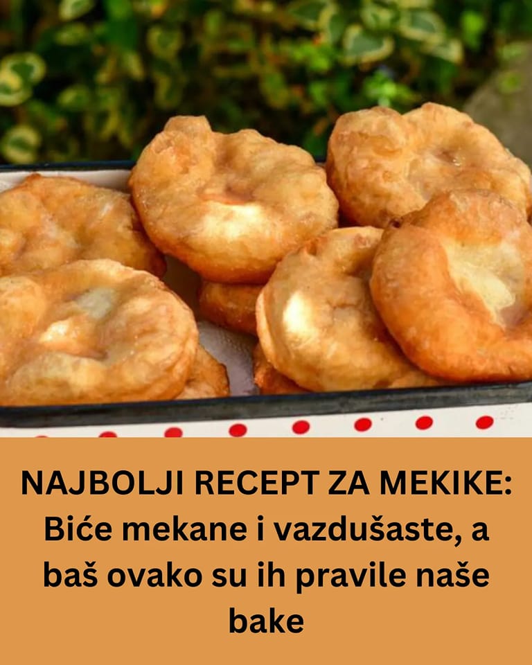 NAJBOLJI RECEPT ZA MEKIKE: Biće mekane i vazdušaste, a baš ovako su ih pravile naše bake