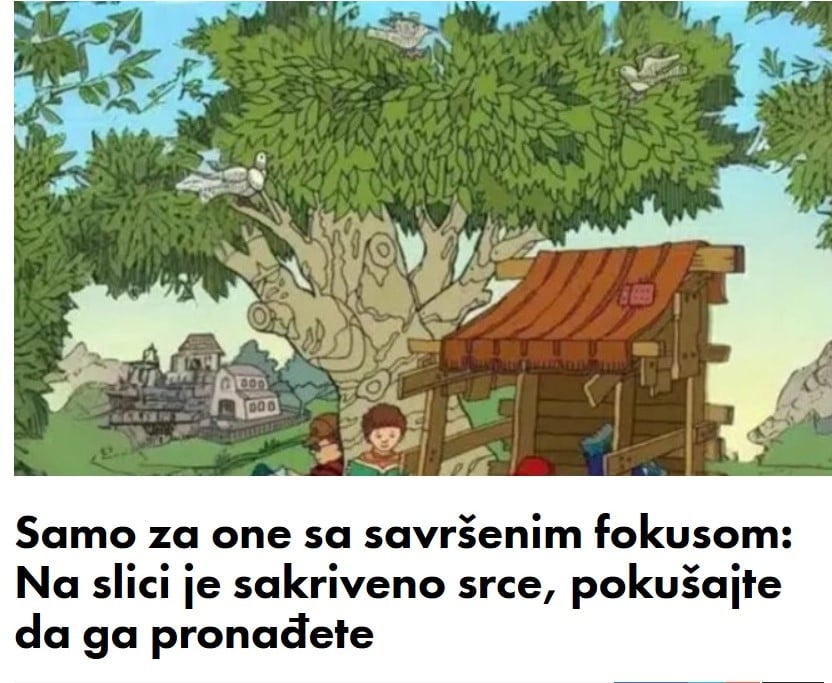 Samo za one sa savršenim fokusom: Na slici je sakriveno srce, pokušajte da ga pronađete