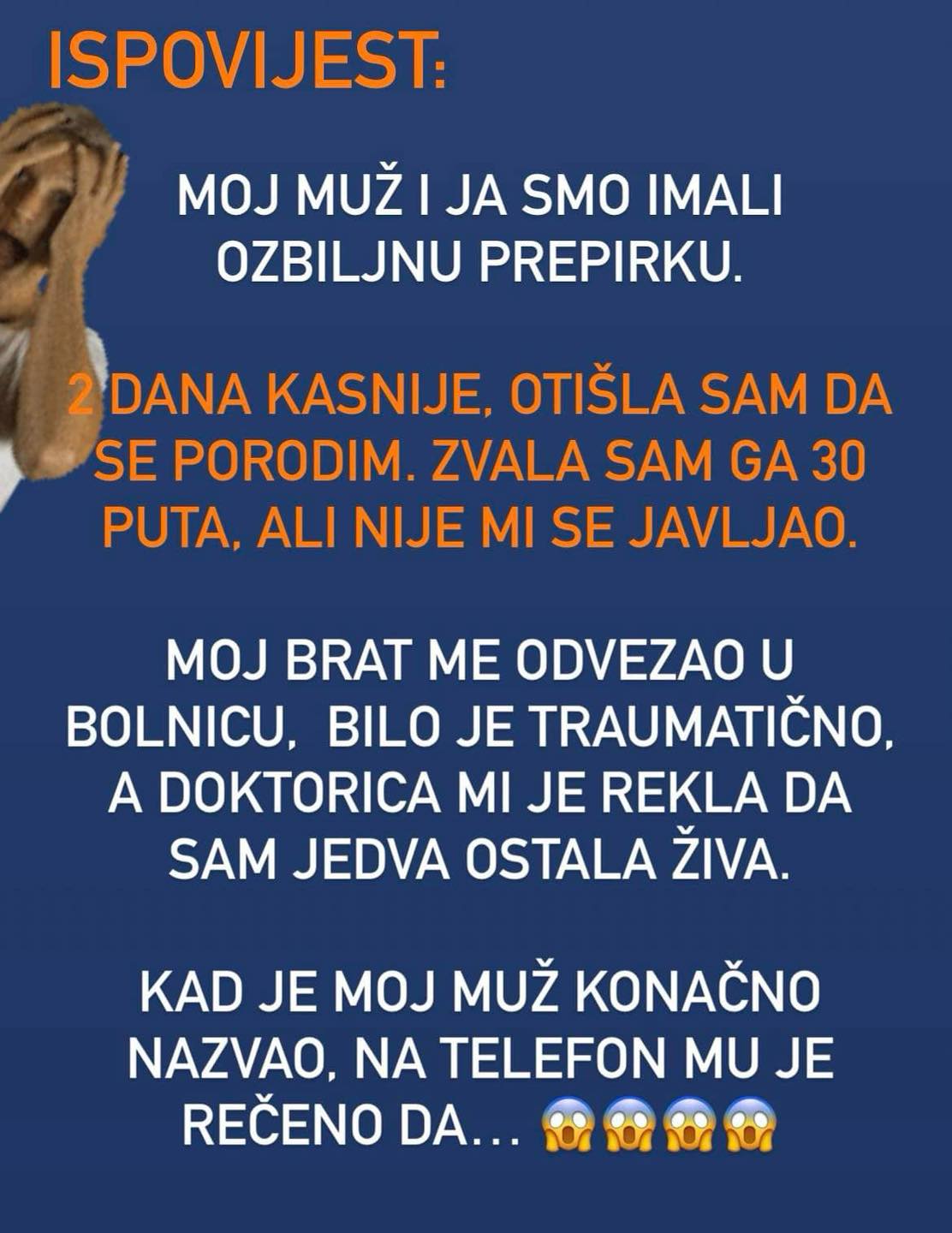 Žena je javno objavila kako se osvetila mužu nakon poroda