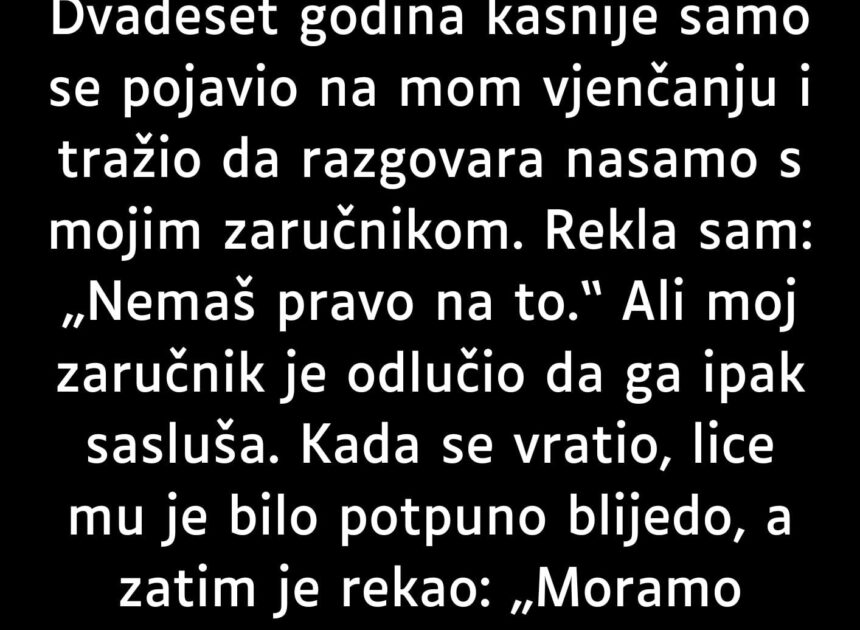 “Moj otac nas je napustio kada sam imao devet godina…”