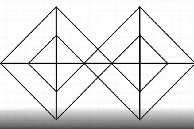 Čak 99% ljudi ne može da vidi tačan odgovor: Koliko trouglova ima na slici?