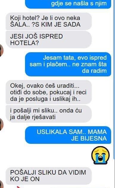 KĆERKA MI JE JAVILA DA ME MOJA ŽENA VARA, ZAMOLIO SAM JE DA JE USLIKA U HOTELU: Kad mi je poslala sliku SKORO SAM SE SRUŠIO, oblio me hladan znoj