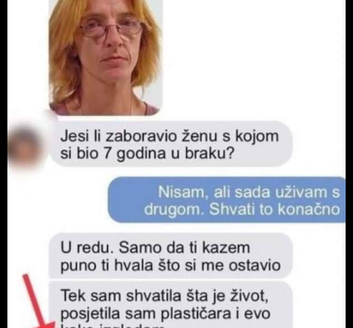 BIVŠI MUŽ ME OSTAVIO NAKON 7 GODINA BRAKA JER SAM SE PRORUŽNILA: A kad je vidio MOJU NOVU SLIKU, oči su mu ispale! (FOTO)