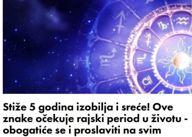 Stiže 5 godina izobilja i sreće! Ove znake očekuje rajski period u životu – obogatiće se i…