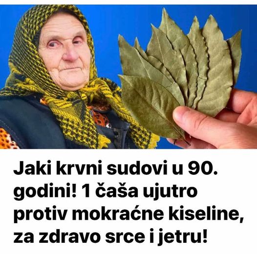 Jaki kr*ni sudovi u 90. godini! 1 čaša ujutro protiv mokraćne kiseline, za zdravo srce i jetru!