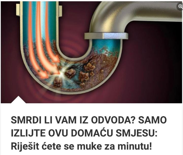 Šta to smrdi? – Uklonite smrad iz odvoda u sudoperi ili tuš kabini