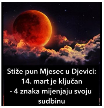 Stiže pun Mjesec u Djevici: 14. mart je ključan – 4 znaka mijenjaju svoju sudbinu