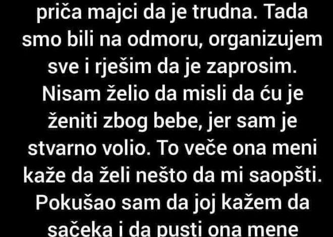 Na 40-ti rođendan pozitivan test na trudnoću