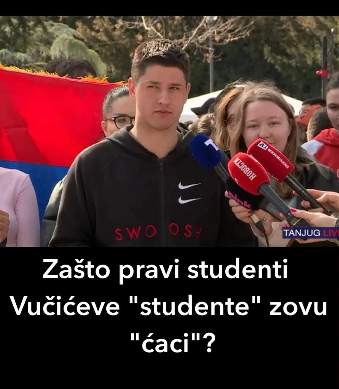 Zašto pravi studenti Vučićeve “studente” zovu “ćaci”?