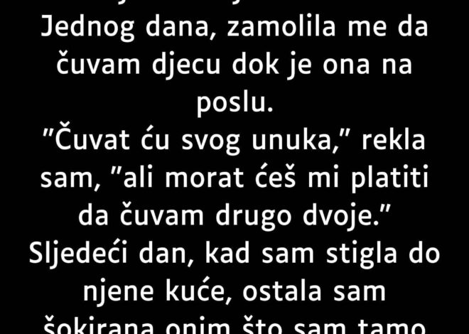 “Moja snaha ima dvoje djece iz prethodnog braka…”