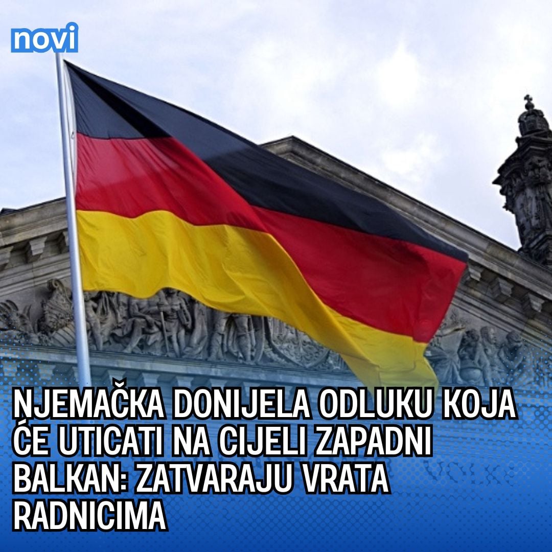 Njemačka donijela odluku koja će uticati na cijeli Zapadni Balkan: Zatvaraju vrata radnicima