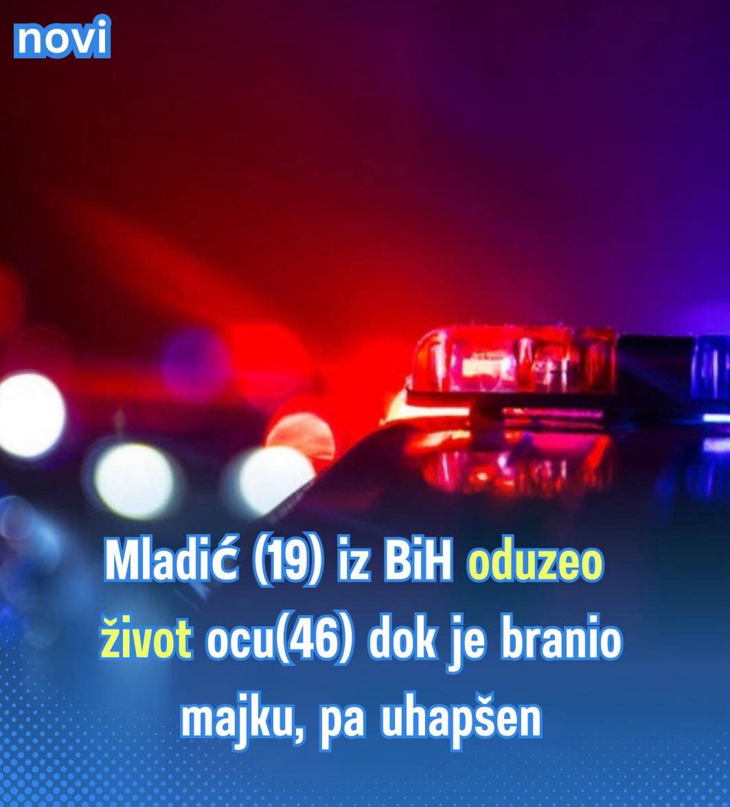 Tragedija u Italiji: Mladić (19) iz BiH oduzeo život ocu(46) dok je branio majku, pa uhapšen