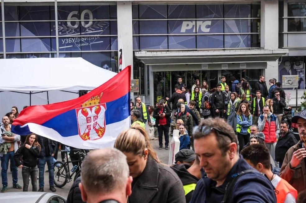 Nakon 14 dana završena blokada RTS-a: Oglasili se studenti u blokadi