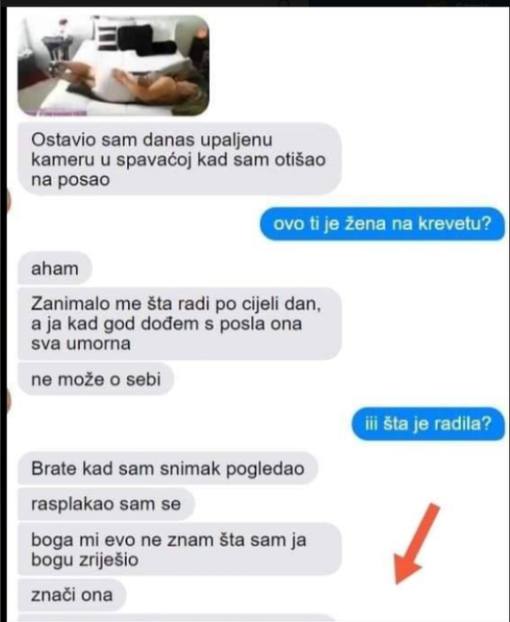 UBACIO SAM KAMERU U SOBU, DA VIDIM ŠTA ŽENA RADI KAD SAM JA NA POSLU: Kad sam pregledao snimak RASPLAKAO SAM SE, KAKO MOŽE?!